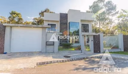 Casa à venda 3 Quartos, 1 Suite, 2 Vagas, 447.6M², Jardim Carvalho, Ponta Grossa - PR
