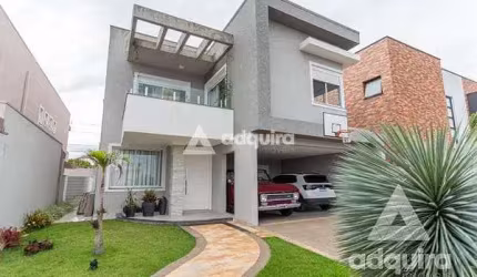 Casa à venda 4 Quartos, 3 Suites, 4 Vagas, 356.5M², Jardim Carvalho, Ponta Grossa - PR