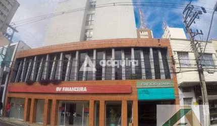 Excelente conjunto de 3 salas comerciais para locação, Edifício Itália, Centro, Ponta Grossa, PR