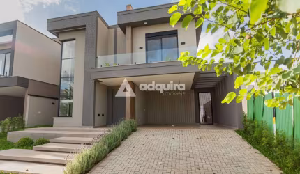 Casa à venda no Condomínio Terras Alphaville, no bairro  Jardim Carvalho, Ponta Grossa, PR