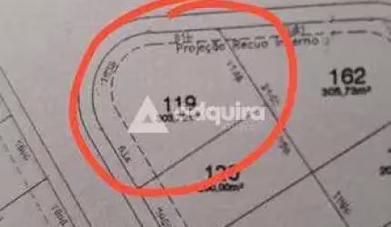 Terreno à venda 303.79M², Cará-cará, Ponta Grossa - PR