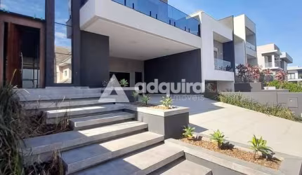 Sobrado alto padrão, Condomínio Villa Toscana, mobiliado, para venda, Colônia Dona Luíza, Ponta Gro