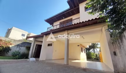 Sobrado para venda e locação, 4 quartos, 2 vagas de garagem, Jardim Carvalho, Ponta Grossa, PR