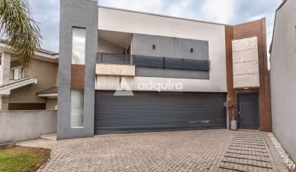 Casa semimobiliada para venda e locação, 3 Quartos, 3 Suites, 2 Vagas, 300M², Neves, Ponta Grossa -