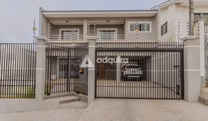 Casa à venda, Nova Rússia, 04 quartos, Edícula com churrasqueira, Ponta Grossa, PR
