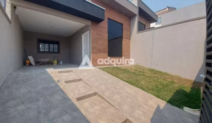 Casa térrea e nova à venda no Jardim Carvalho, Ponta Grossa, PR