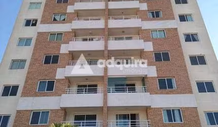 Apartamento semimobiliado para locação, Centro, Ponta Grossa, PR