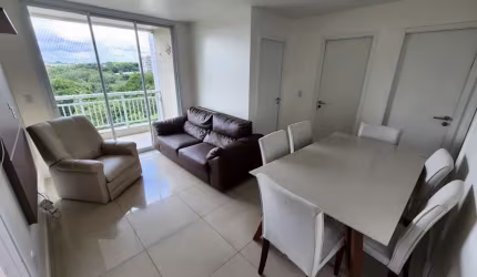 Aluga-se Apartamento Semi-Mobiliado no Residencial Bosque Flores