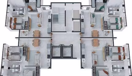 Apartamento em Imbaúbas  -  Ipatinga