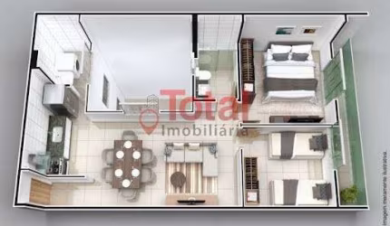 Apartamento no bairro  Eldorado  -  Timóteo