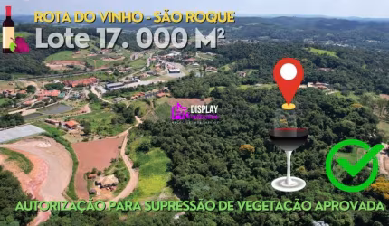 Terreno à venda na Estrada do Vinho, Canguera, São Roque por R$ 750.000