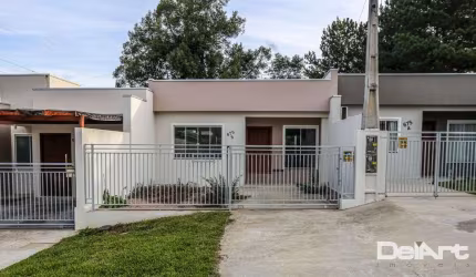 Casa térrea (geminada) - R$ 259.000,00 - Novinha - 61,02m2 - Bairro Bom Jesus/Rio Negro-Pr.