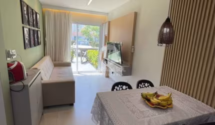 Apartamento à venda com 1 quarto, 39 m² na Praia de Muro Alto - Porto de Galinhas/PE