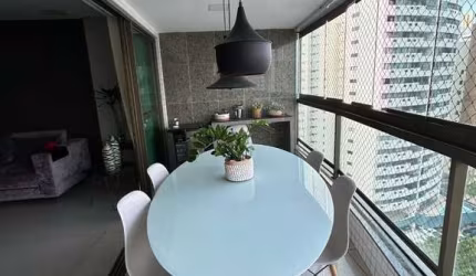 Apartamento à venda com 04 suítes e 185 m² em Boa Viagem, Recife-PE.