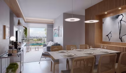 Apartamento com 2 dormitórios à venda, 53 m² por R$ 484.694,29 - Caxangá - Recife/PE