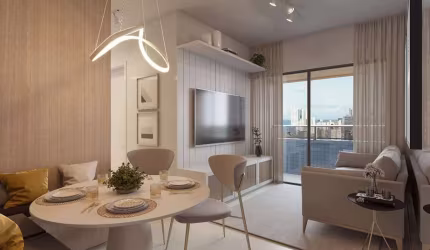 Apartamento com 2 dormitórios à venda, 47 m² por R$ 521.240,31 - Boa Viagem - Recife/PE