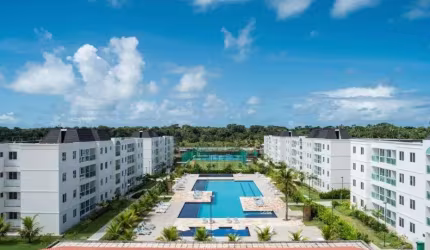 Apartamento em Porto de Galinhas com lazer completo.