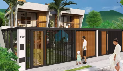 Belas Casas a 150 m da Praia do Siriú, Residencial Sonhos Siriú, em Garopaba!