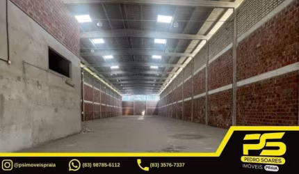 Galpão Para Alugar, 1800 M² Por R$ 32.400/mês - Bairro Das Indústrias - João Pessoa/pb