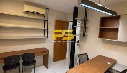 SALA 30 mts² MOBILIADA POR 1.500 MIL REAIS/MÊS EM MANAIRA