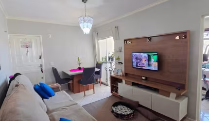 Apartamento para venda em Areias com 02 quartos cozinha mobiliada garagem coberta.