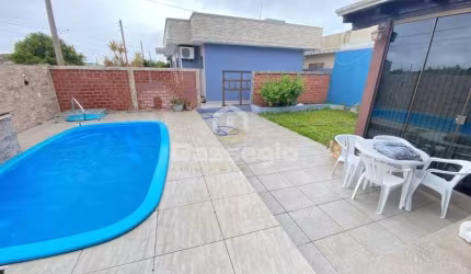 QUIOSQUE COM PISCINA E 1 QUARTO EM NOVA TRAMANDAÍ