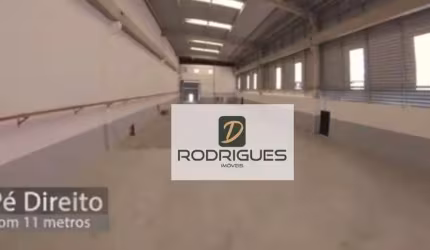 Galpão para alugar, 1300 m² por R$ 40.000,00/mês - Parque São Vicente - Mauá/SP