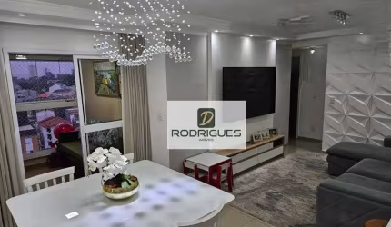 Apartamento à venda, 82m² por R$ 590.000 - Vila Léa - Santo André/SP
