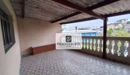 Casa com 2 dormitórios para alugar, 70 m² por R$ 1.400,00/mês - Jardim Arco-Íris - Diadema/SP