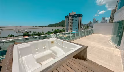 Apartamento com 4 quartos à venda na Rua Lauro Muller, 950, Fazenda, Itajaí, 283 m2 por R$ 4.190.000