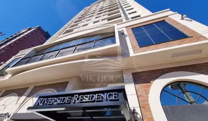 APARTAMENTO PARA VENDA E LOCAÇÃO MOBILIADO NO EDÍFICIO RIVERSIDE - CENTRO