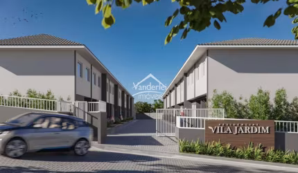 Sobrados no Residencial Vila Jardim Lot Portal da Colin no bairro Forquilhas em São Jose - SC