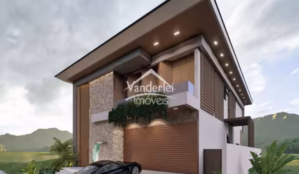 Casa 366m² no Reserva da Pedra com 04 suites  em Palhoça - SC