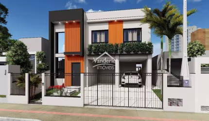 Casa Duplex no Lot Villa Toscana com com 03 quartos, sendo 01 suíte no bairro Nova Palhoça em Palhoça - SC