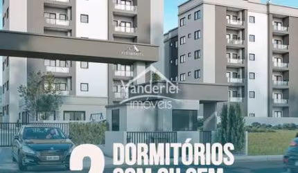PIEMONTE RESIDENCE - Apartamento 02 quartos sendo1 suite no Alto Aririu em Palhoça/SC
