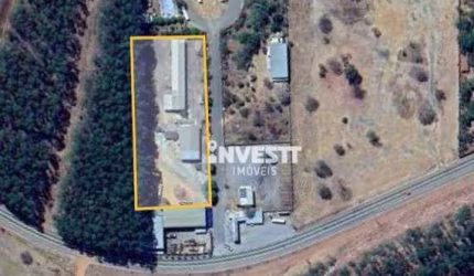 Área à venda com 10.000 m² no Polo Industrial de Abadia de Goiás