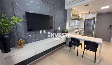 Apartamento com 1 dormitório para alugar, 41 m² por R$ 3.600,00/mês - Setor Marista - Goiânia/GO