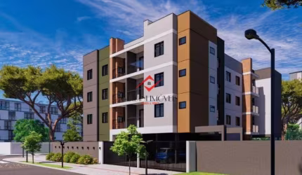 Apartamento com 2 quartos à venda na Rua Tiradentes, Afonso Pena, São José dos Pinhais, 54 m2 por R$ 279.000