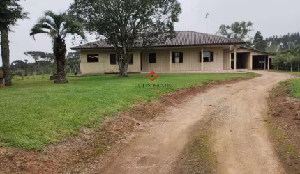 Chácara / sítio com 5 quartos à venda na Rua Campestre, 2738, Zona Rural, São José dos Pinhais, 250 m2 por R$ 1.600.000