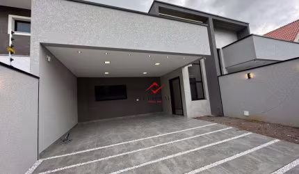 Casa com 3 quartos à venda na Rua Mahatma Gandhi, Aristocrata, São José dos Pinhais, 135 m2 por R$ 1.089.000