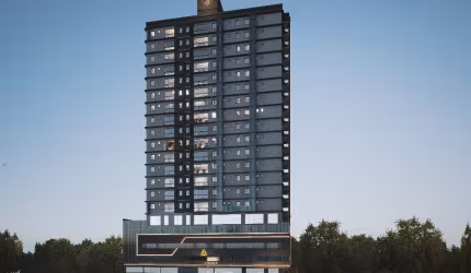 Apartamento com 2 quartos e 750 m² de lazer
