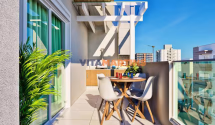 Lançamento! Cobertura duplex de 3 quartos sendo duas suítes com 155,47m² em Cabo Frio-RJ