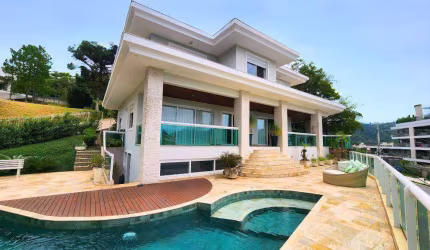 Casa com 5 dormitórios para alugar, 753 m² por R$ 25.077,00/mês - Cacupé - Florianópolis/SC