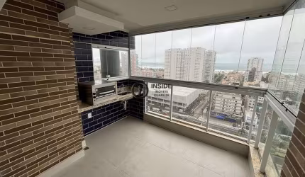 Apartamento de 2 quartos vista mar na enseada