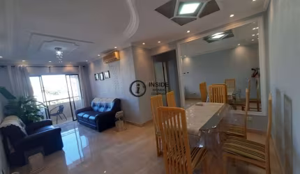 Apartamento mobiliado 3 quartos na enseada