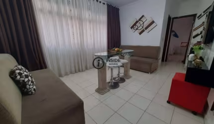 Apartamento na enseada com 1 quarto e 1 vaga