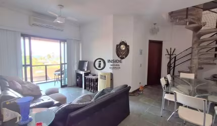 Cobertura de 3 quartos a 2 quadras da praia.