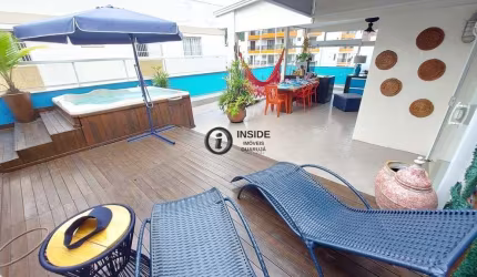 Cobertura penthouse próxima a praia da enseada
