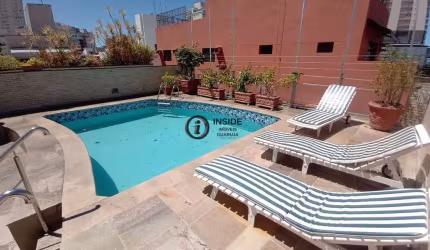 Cobertura reformada e decorada com 4 quartos