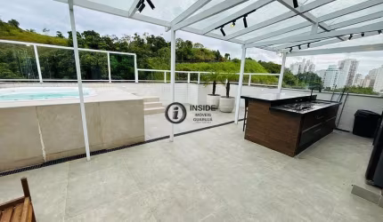 Cobertura penthouse 4 suítes e piscina privativa
